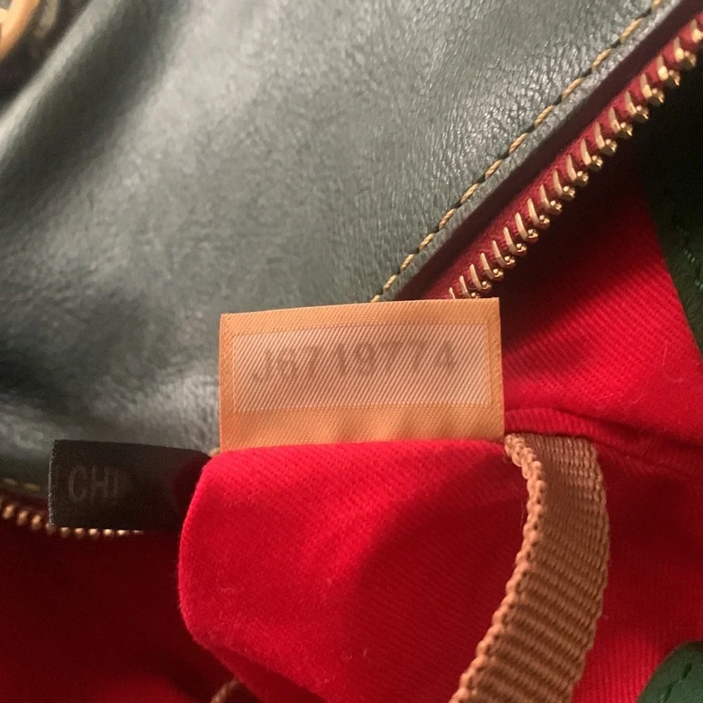 Dooney & Bourke large hunter green purse